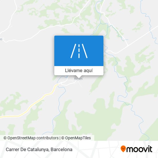 Mapa Carrer De Catalunya