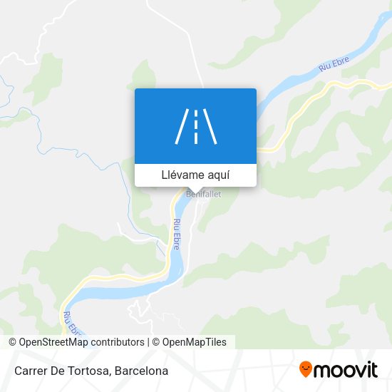 Mapa Carrer De Tortosa