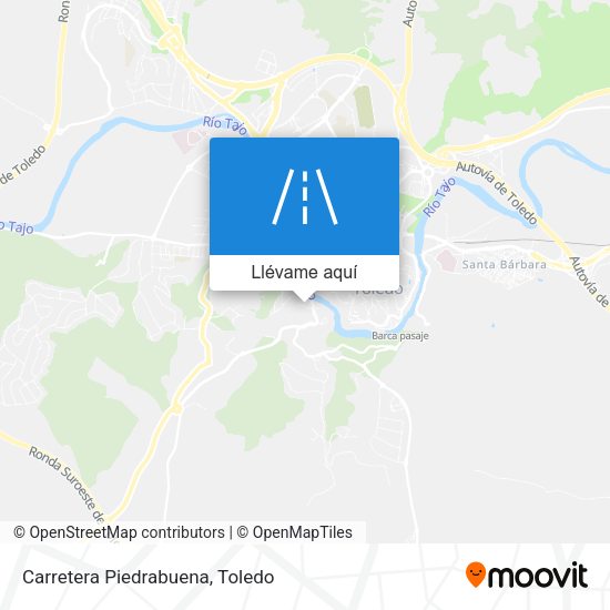 Mapa Carretera Piedrabuena