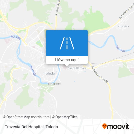Mapa Travesía Del Hospital