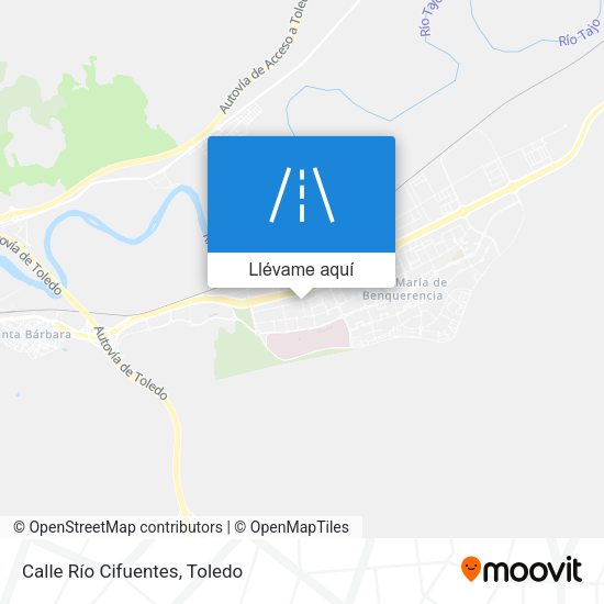 Mapa Calle Río Cifuentes