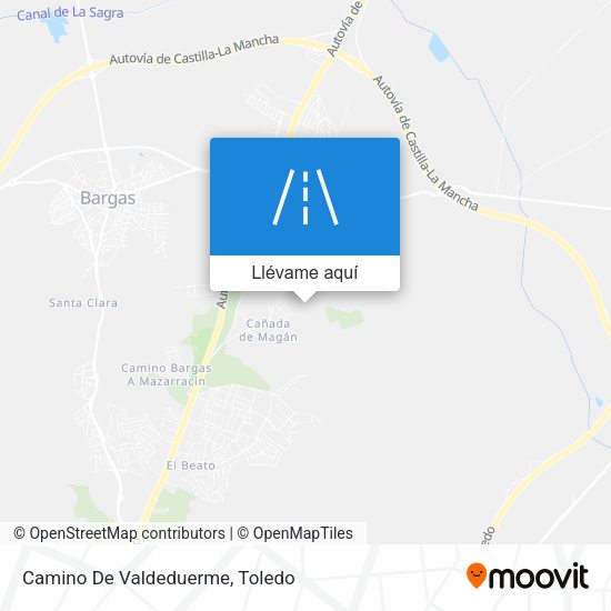 Mapa Camino De Valdeduerme