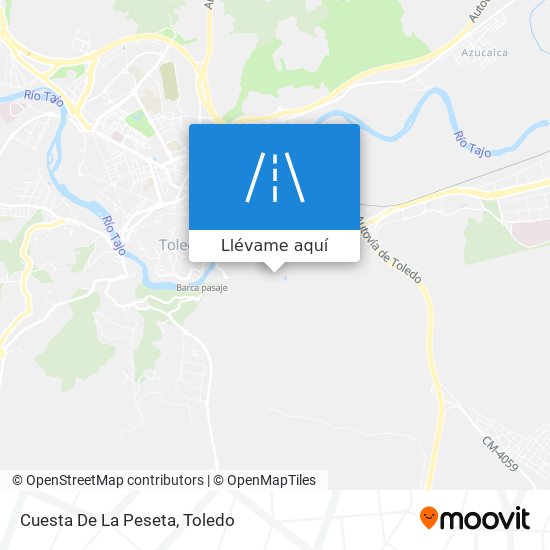 Mapa Cuesta De La Peseta