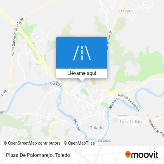 Mapa Plaza De Palomarejo