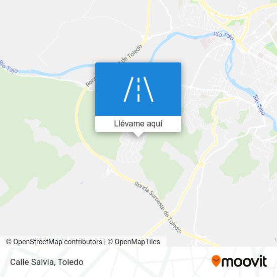 Mapa Calle Salvia