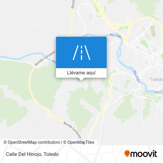 Mapa Calle Del Hinojo