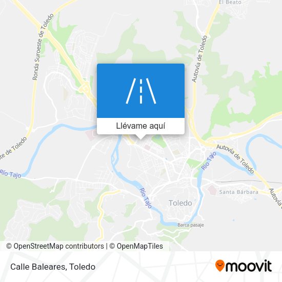 Mapa Calle Baleares