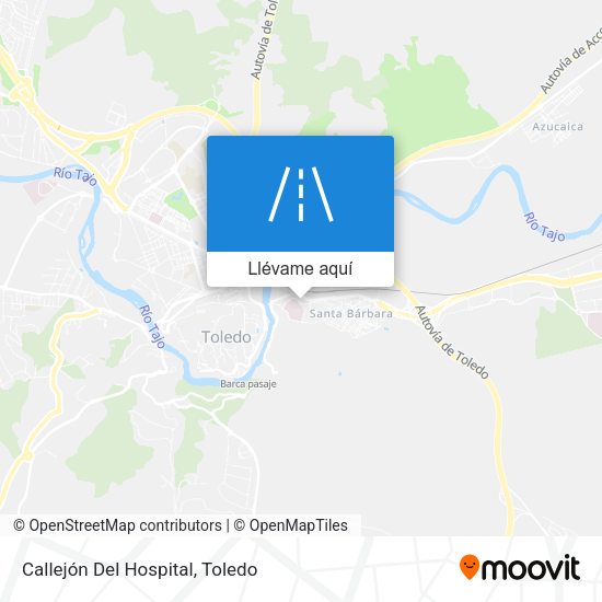 Mapa Callejón Del Hospital