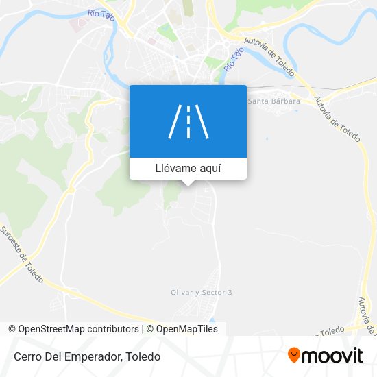 Mapa Cerro Del Emperador
