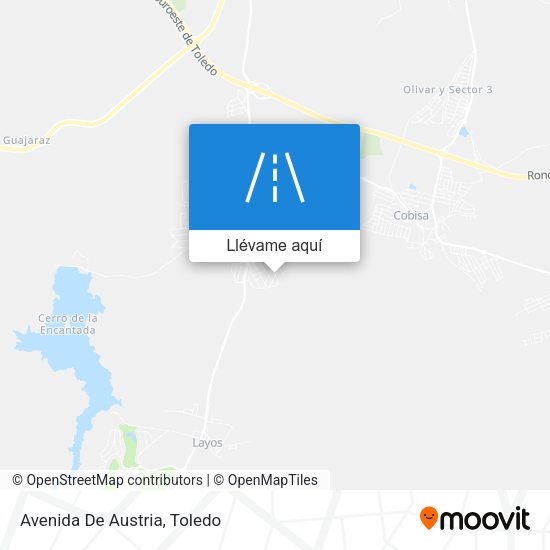 Mapa Avenida De Austria