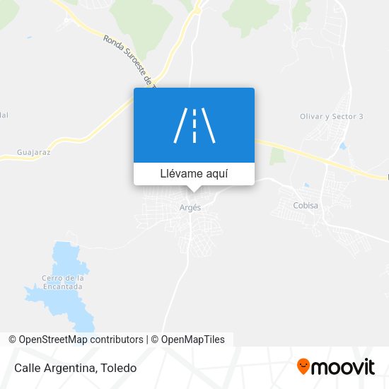 Mapa Calle Argentina