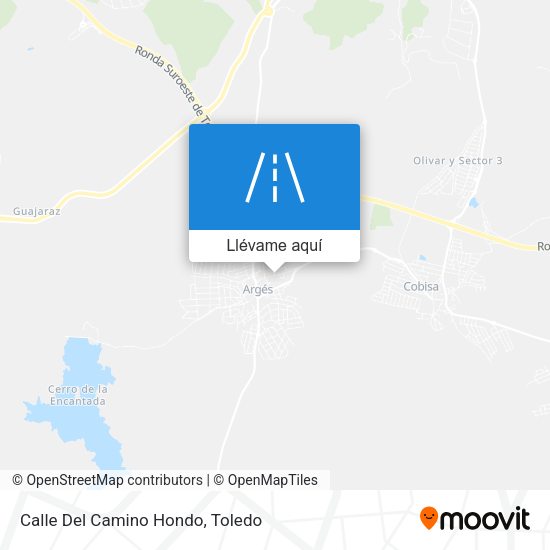 Mapa Calle Del Camino Hondo