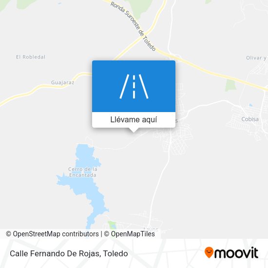 Mapa Calle Fernando De Rojas