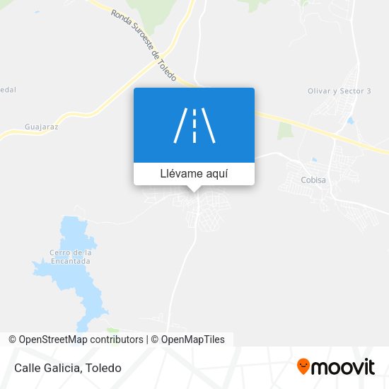 Mapa Calle Galicia