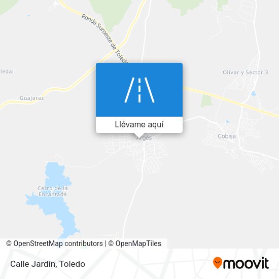 Mapa Calle Jardín