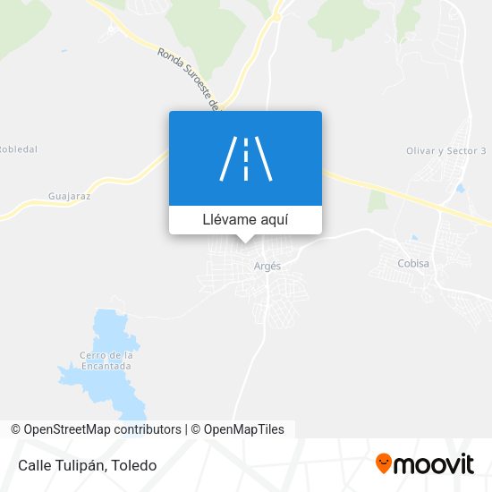 Mapa Calle Tulipán