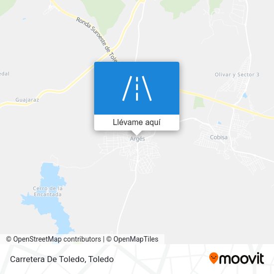 Mapa Carretera De Toledo