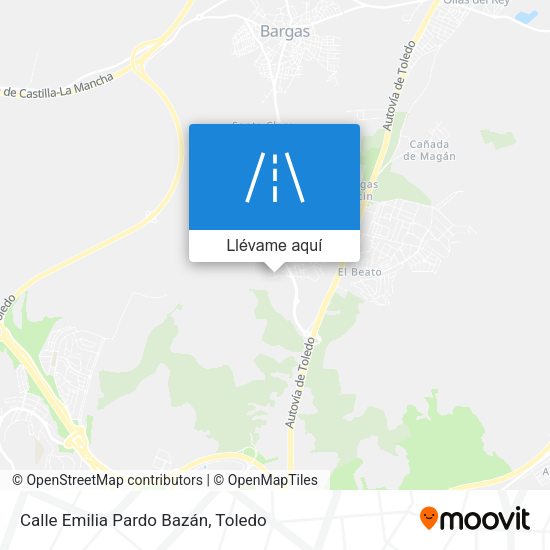 Mapa Calle Emilia Pardo Bazán