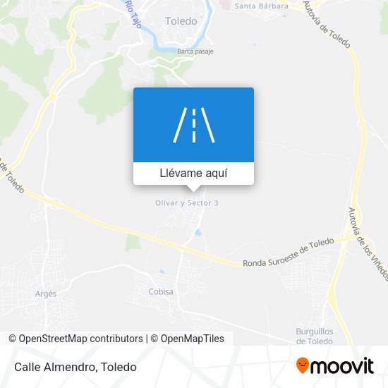 Mapa Calle Almendro
