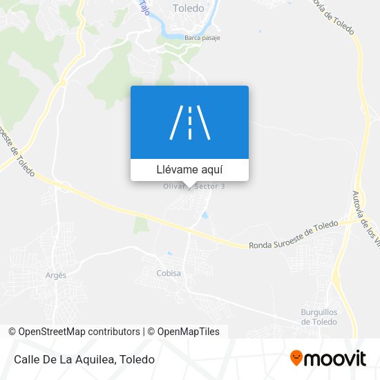 Mapa Calle De La Aquilea