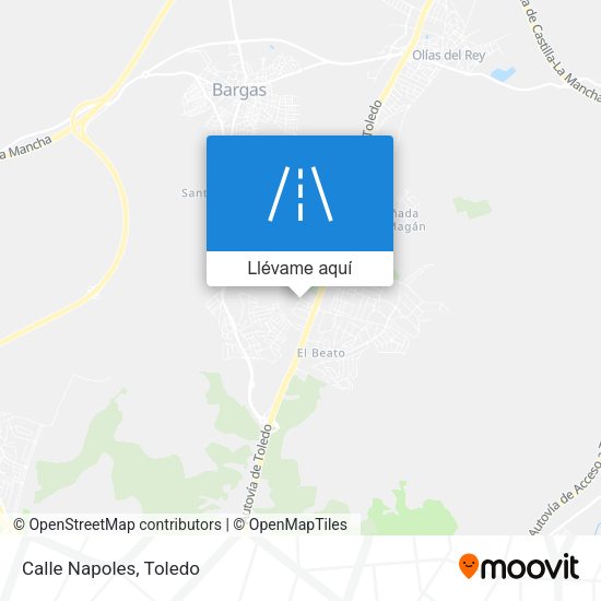 Mapa Calle Napoles