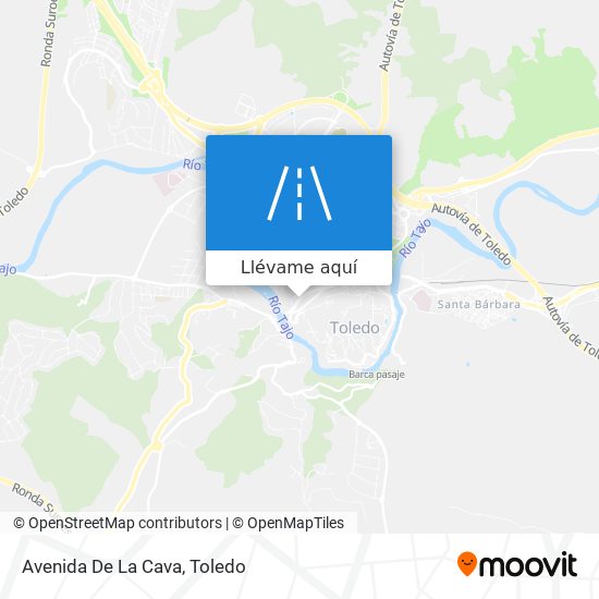 Mapa Avenida De La Cava