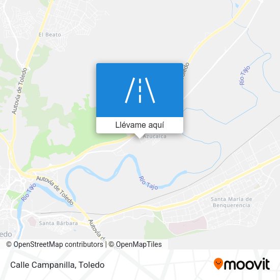 Mapa Calle Campanilla