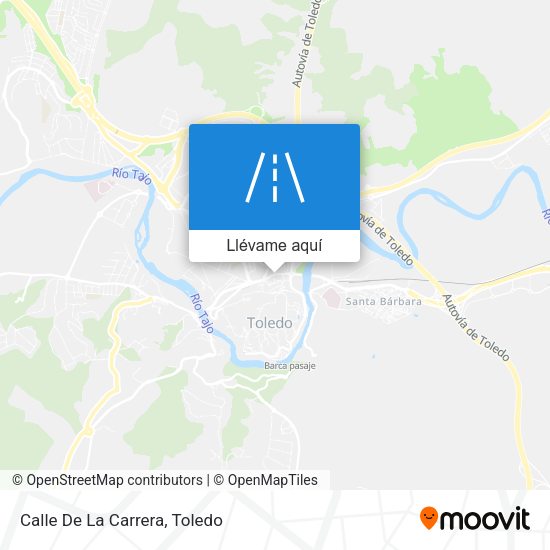 Mapa Calle De La Carrera