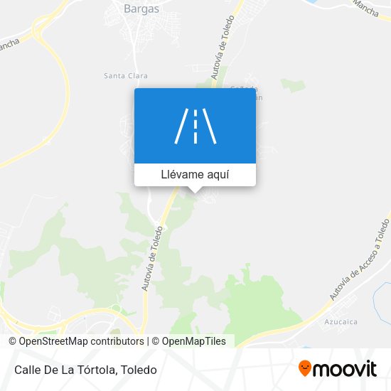 Mapa Calle De La Tórtola