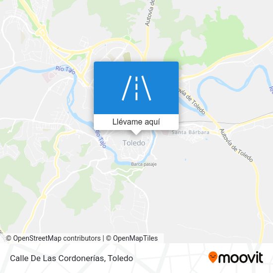 Mapa Calle De Las Cordonerías