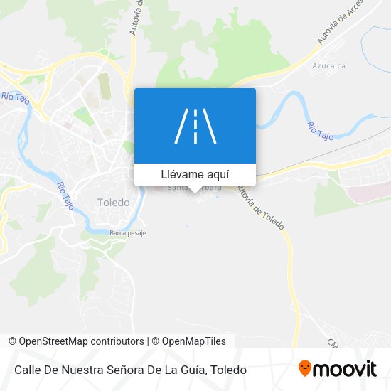 Mapa Calle De Nuestra Señora De La Guía