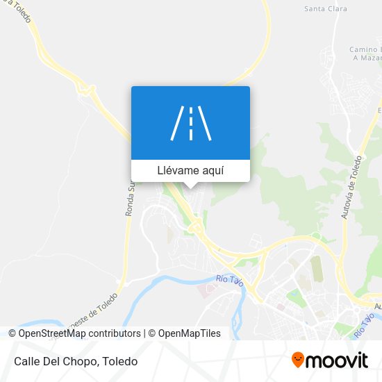 Mapa Calle Del Chopo