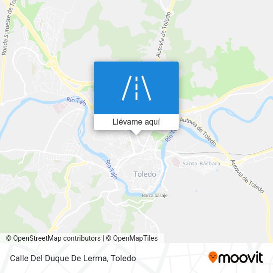 Mapa Calle Del Duque De Lerma