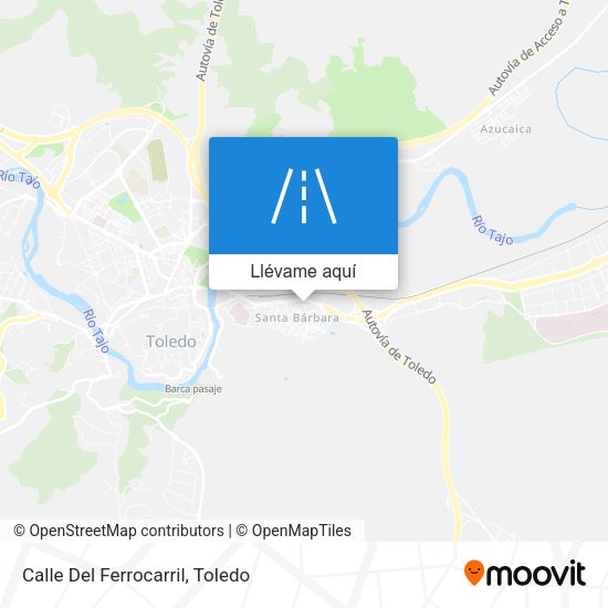 Mapa Calle Del Ferrocarril