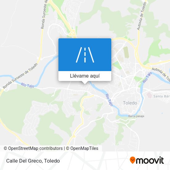 Mapa Calle Del Greco