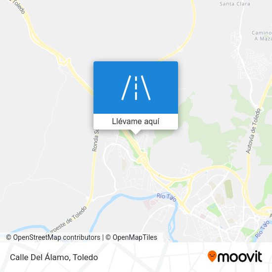 Mapa Calle Del Álamo