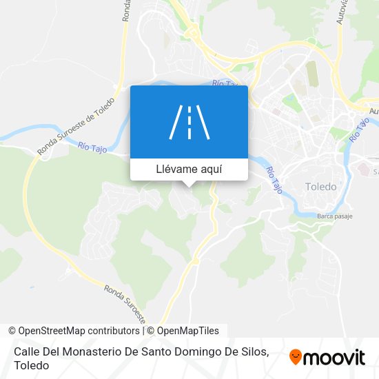 Mapa Calle Del Monasterio De Santo Domingo De Silos