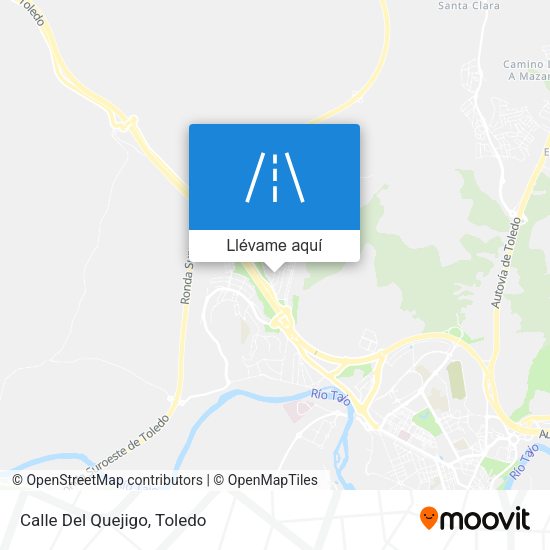 Mapa Calle Del Quejigo