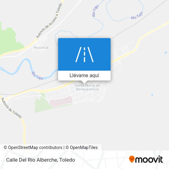 Mapa Calle Del Río Alberche