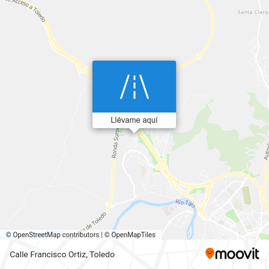 Mapa Calle Francisco Ortiz