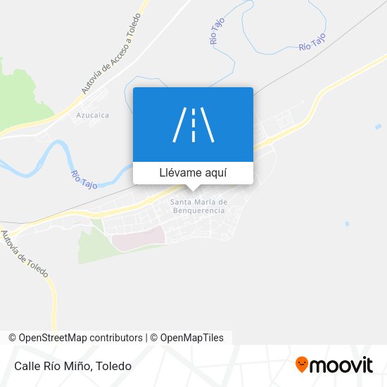 Mapa Calle Río Miño