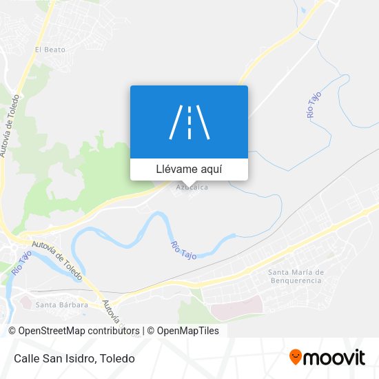 Mapa Calle San Isidro