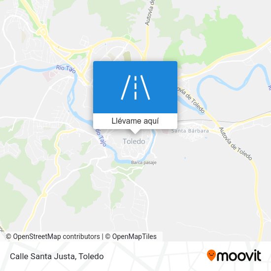 Mapa Calle Santa Justa