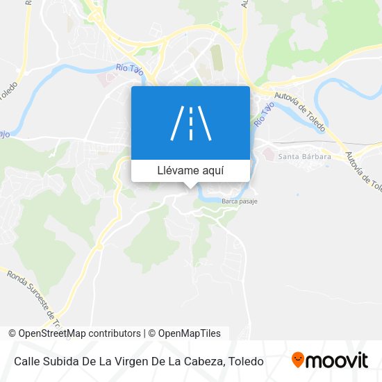 Mapa Calle Subida De La Virgen De La Cabeza