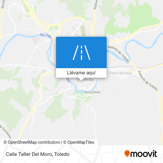 Mapa Calle Taller Del Moro