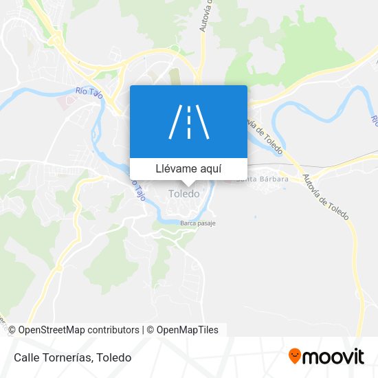 Mapa Calle Tornerías
