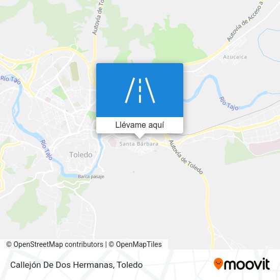 Mapa Callejón De Dos Hermanas