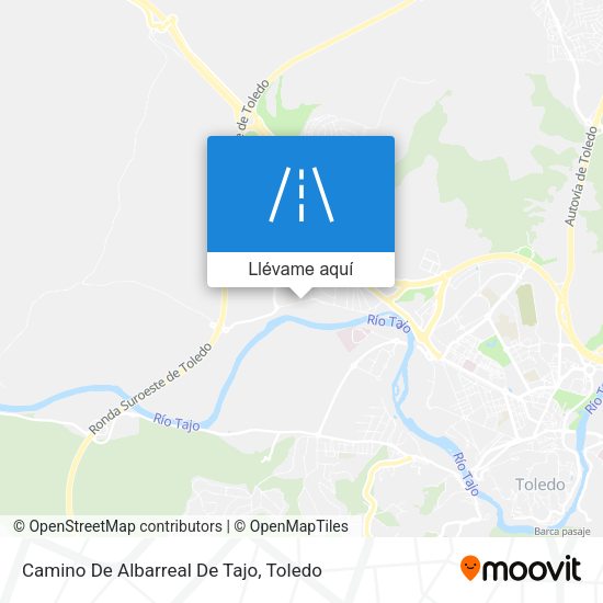 Mapa Camino De Albarreal De Tajo
