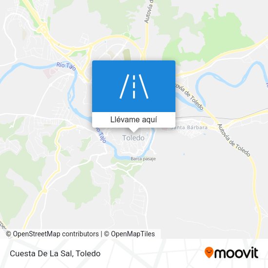 Mapa Cuesta De La Sal