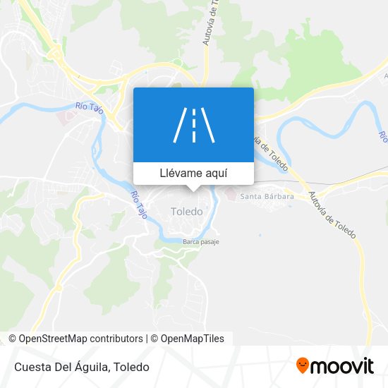 Mapa Cuesta Del Águila